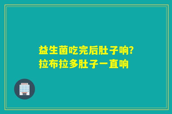 详细阅读:益生菌吃完后肚子响?拉布拉多肚子一直响 益生菌吃完后肚子响?拉布拉多肚子一直响