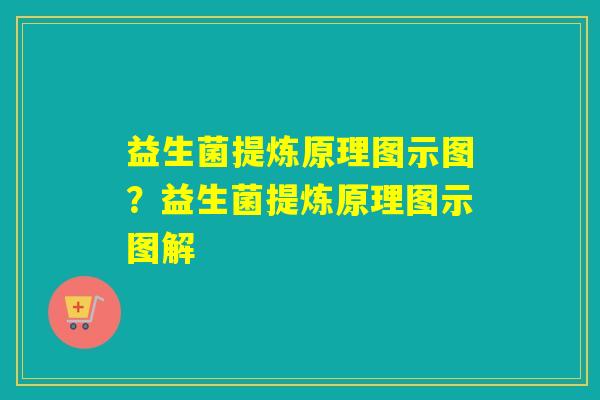 益生菌提炼原理图示图？益生菌提炼原理图示图解