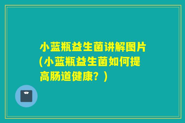 小蓝瓶益生菌讲解图片(小蓝瓶益生菌如何提高肠道健康?) 小蓝瓶益生菌讲解图片(小蓝瓶益生菌如何提高肠道健康?)