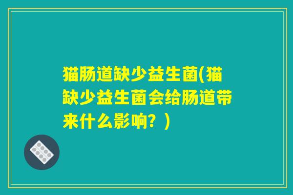 猫肠道缺少益生菌(猫缺少益生菌会给肠道带来什么影响？)
