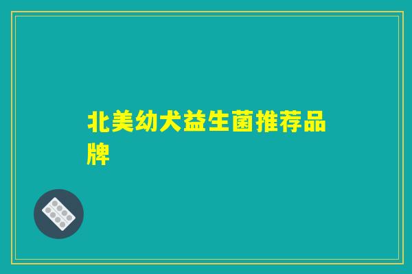 详细阅读:北美幼犬益生菌推荐品牌 北美幼犬益生菌推荐品牌