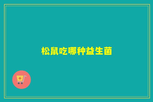 松鼠吃哪种益生菌